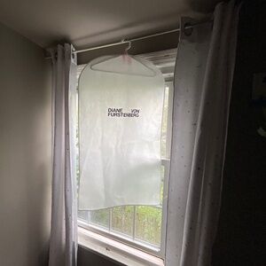 DVF signature garment bag